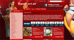 Desktop Screenshot of brutalne-hry.gameport.sk