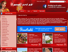Tablet Screenshot of postrehove-hry.gameport.sk