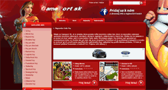Desktop Screenshot of hry-pre-dvoch.gameport.sk